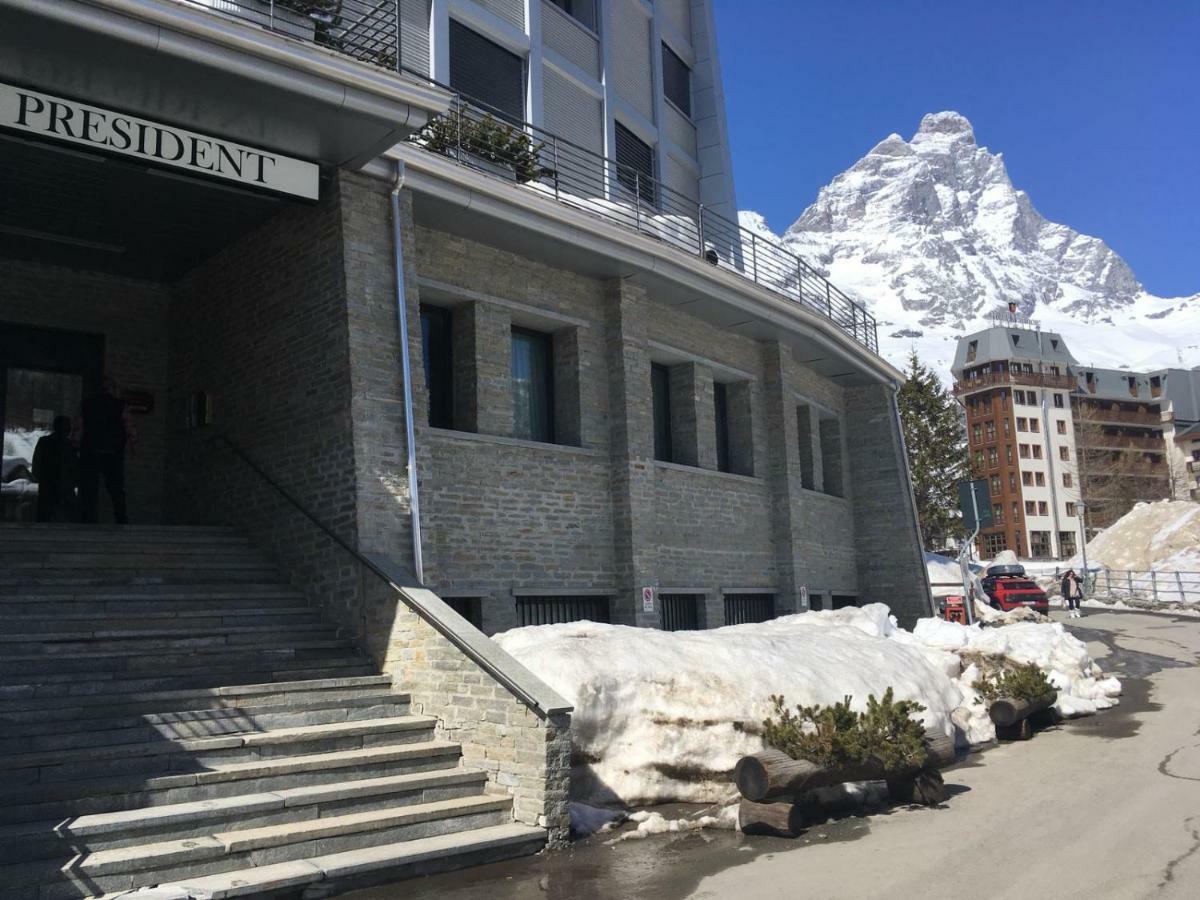President Palace - Breuil Cervinia -Appartamento 6 - Cir 0634 외부 사진